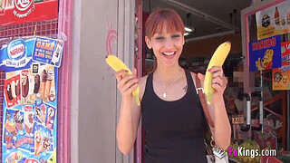 Bukkake! TENDER Jordana is 20 and gets 15 cocks only for her.. She'll shower with cum!!!.