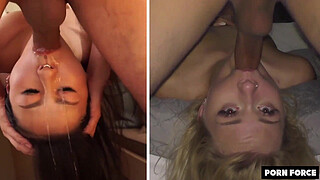 Japanese Fuck Toy VS Czech Cum Dumpster - Who would you like to creampie? - Featuring: Rae Lil Black & Marilyn Sugar