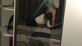 Sex of students at a party. Real sex POV