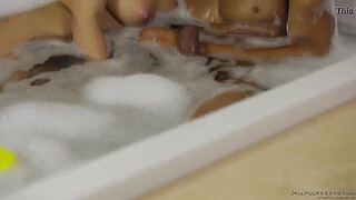 Katrina Jade vs oiled monster cock