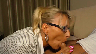 XXX OMAS - Hardcore German amateur fuck with mature blondie Lana Vegas