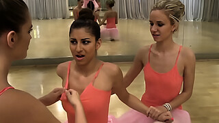 Awesome Boobs Lesbian Teen Experiments with Licking Pussy