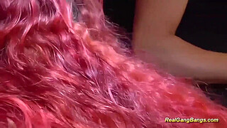 b. fuck orgy with extreme tattooed milf