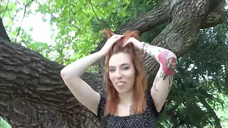 GERMAN SCOUT - EYE ROLLING ORGASM CASTING SEX FOR REDHEAD TEEN GIADA