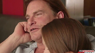 Uncle has fun with his beautiful niece