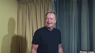 Old Man Dominated by sexy hot babe in old young femdom hardcore fucking