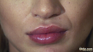 Old Man Dominated by sexy hot babe in old young femdom hardcore fucking