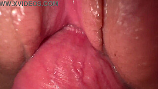 I fucked my teen stepsister, dirty pussy and close up cum inside