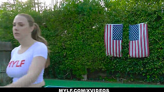 MYLF - Horny Milfs (Chanel Preston) (Krissy Lynn) Gobble Young Cock