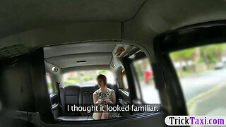 Busty amateur redhead babe fucked for a free cab fare9