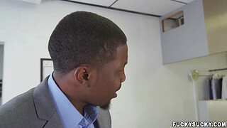 Asian Teen Mila Jade Receives Interracial Double Penetration At The Cleaners