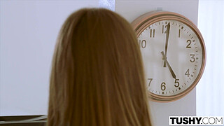 TUSHY Assistant Makes Her Boss Work For Anal