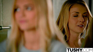 TUSHY Girlfriends Alex Grey and Karla Kush Try Anal Together