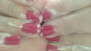 gaping hole of my stepmother, my stepmother whore forgot to close the shower door and I saw her hairy pussy Nimfa Mannay