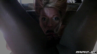 Redheaded whore fucks her boss for a raise