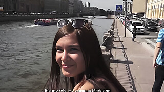 Tricky Agent - Welcoming Foxy teen porn adult filmmaking