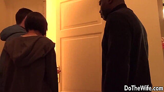 Sexy Wife Ana Bell Evans Takes It Up the Ass from a Black Dude