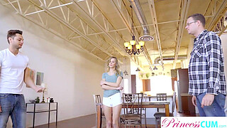 She won't let him pullout, a juicy wet creampie