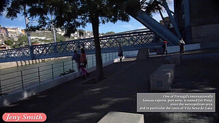 Jeny Smith and Vienna Love nude in public