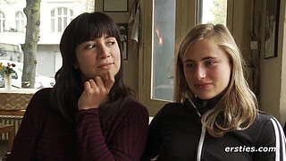 Ersties: Amateur Lesbian Couple Enjoy Hot Strap On Sex