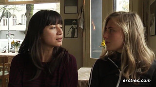 Ersties: Amateur Lesbian Couple Enjoy Hot Strap On Sex