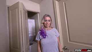 I got the remote control of my bitch stepmoms vibrator