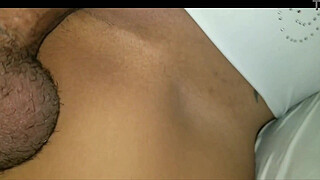 I fucked my friend on my couch and I came inside her pussy