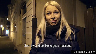 Sexy Czech masseuse fucking in her studio