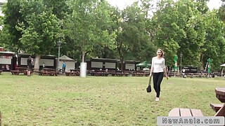 Dude tapes while anal fucks euro babe for the first time