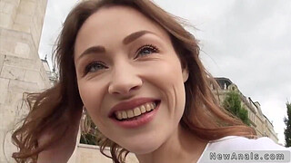 Dude tapes while anal fucks euro babe for the first time