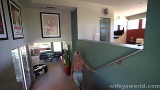 Husband Brings New Cock For Busty HotWife To Suck