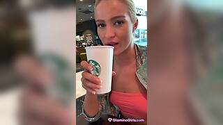 Homemade Quickie with Hairy Blonde