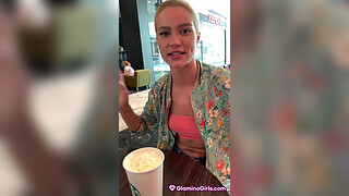 Homemade Quickie with Hairy Blonde