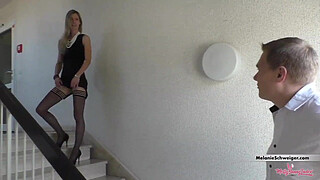 Melanie Schweiger fucked in hotel room and creampie