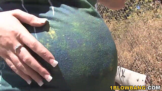 Pregnant Hydii May BBC Interracial Gangbang