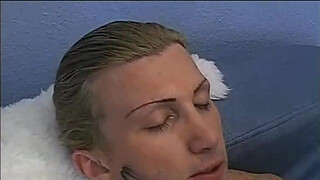 White woman a. by v. interracial gang bang