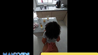 I Fucked My Neighbor in the Kitchen in Medellín Colombia