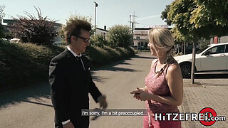 HITZEFREI German blonde Julia Pink fucked in the sauna