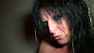 Big boobed amateur french mom hard banged in a sex-shop basement