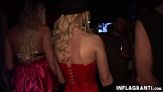 Slutty swingers fucking in groupsex