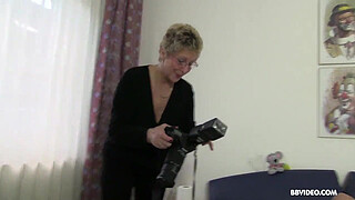 German threesome with 2 horny old matures and a senior stud