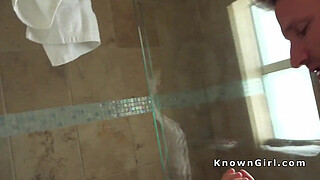 Wild amateur couple banging in bedroom