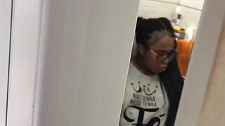 I was caught in the siririca in the bathroom and took two cumshots in the face. {see RED}