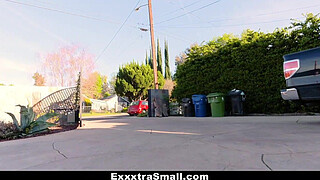 ExxxtraSmall - Ass Fucked By Her (Angel Smalls) Driving Professor