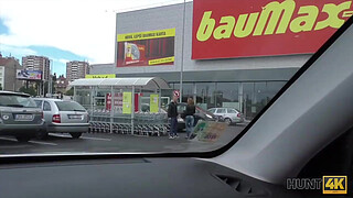 HUNT4K. How I bought a young pussy while shopping
