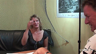 Amateur casting french mature mom serious sodomized and DP