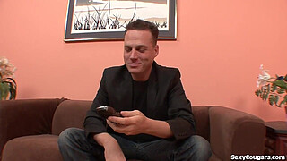 Horny Blonde MILF Can't Get Enough Dick