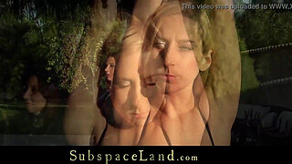 Special in house bdsm with exquisite Julie Jodar and Caroline Fox