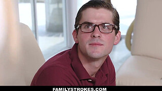 FamilyStrokes- StepSis (Avery Adair) Seduces StepBrother For Homework Answers