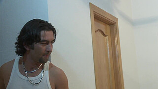 Cuckold watching how her slut wife is fucked by another man